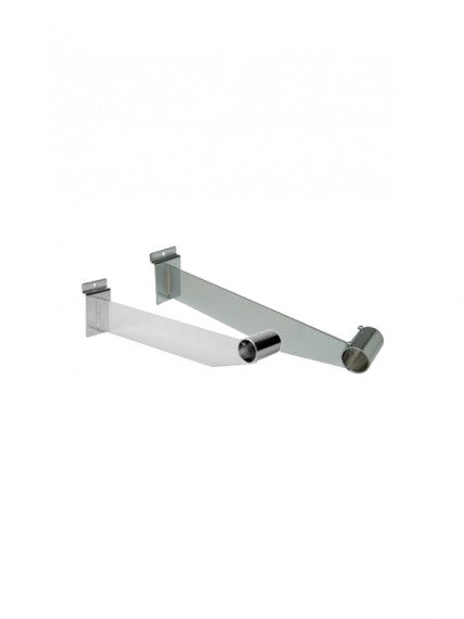 12" Round Tubing Hang Rail Bracket