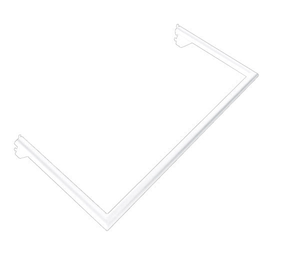 12″ Matte White (Hang Rail)