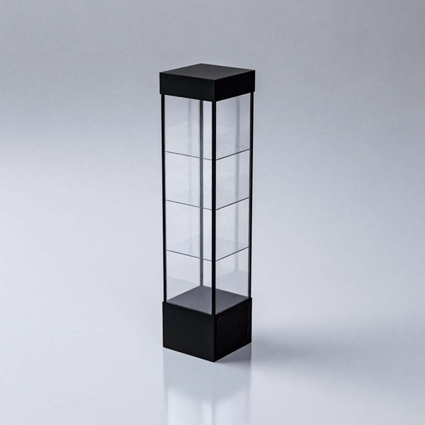 SQUARE LIGHTED TOWER SHOWCASE 20"(L) x 20"(W) x 73"(H)
