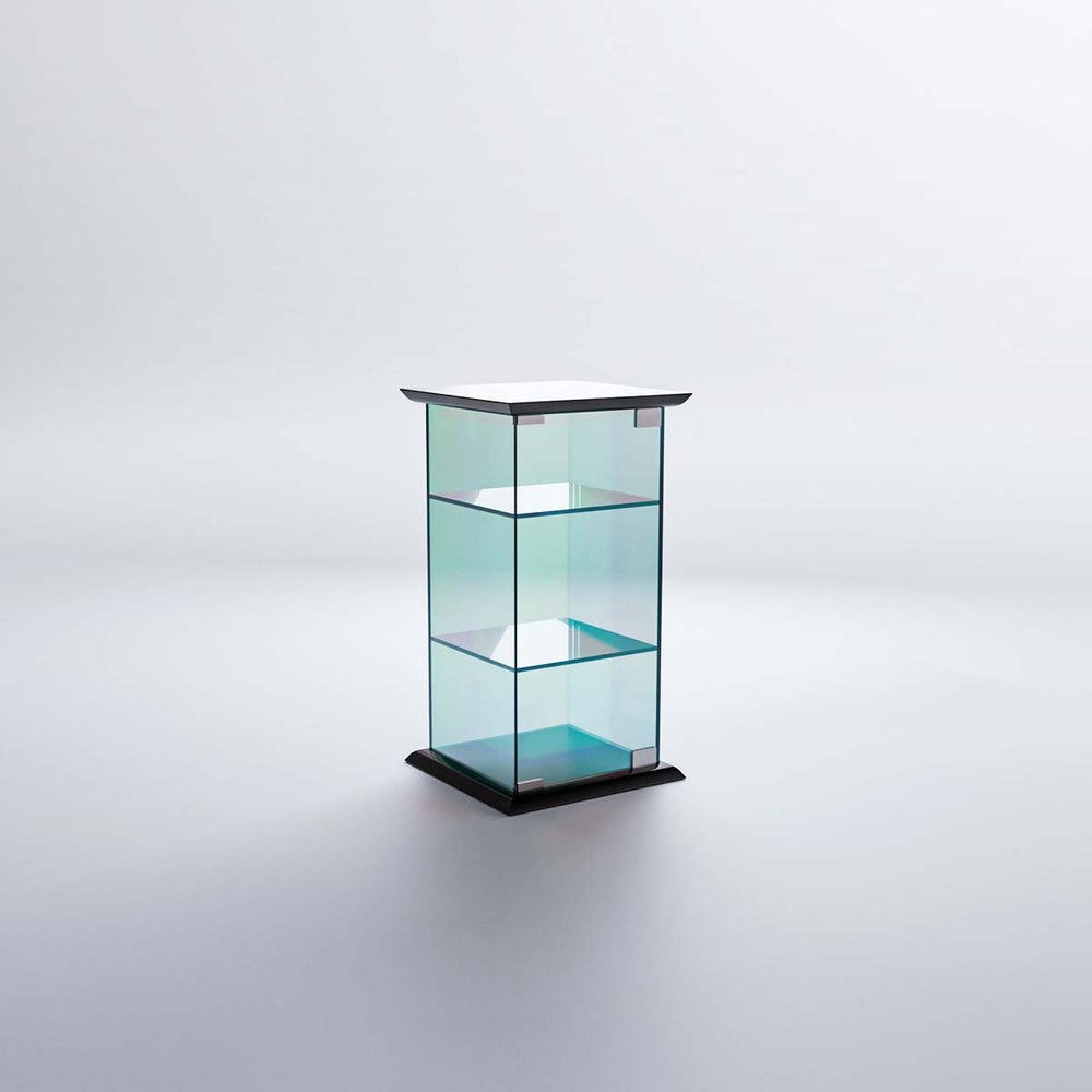 FRAMELESS SQUARE 13"(W) x 13"(D) x 24"(H)
