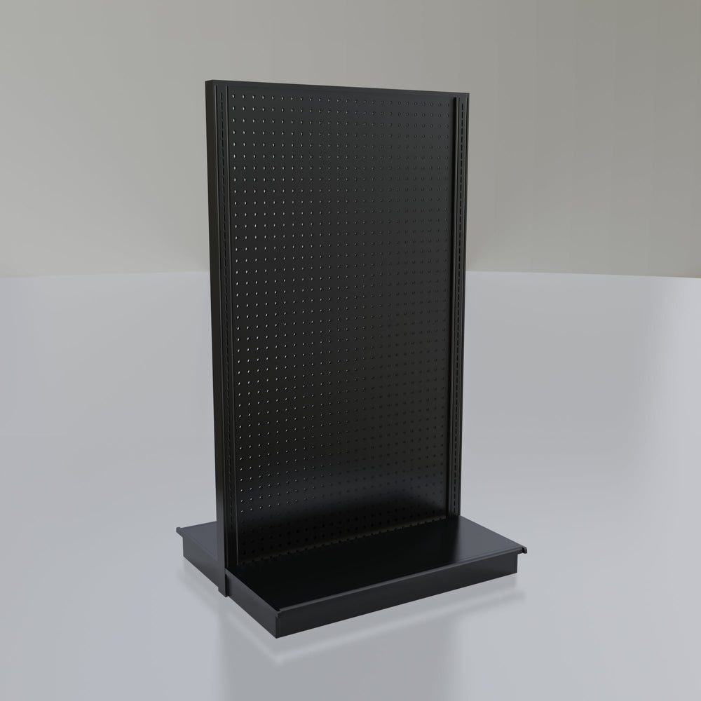 Lozier Gondola Island Display Starter, Black 36W 60H 16D