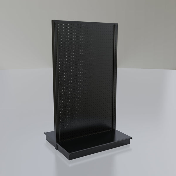 Lozier Gondola Island Display Starter, Black 36W 60H 16D