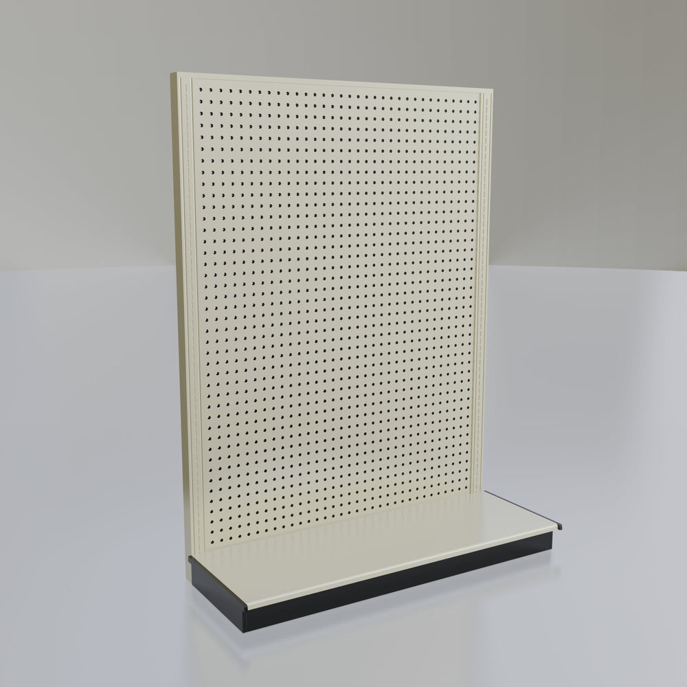 Lozier Gondola Wall Display Starter, platinum 48W 60H 19D