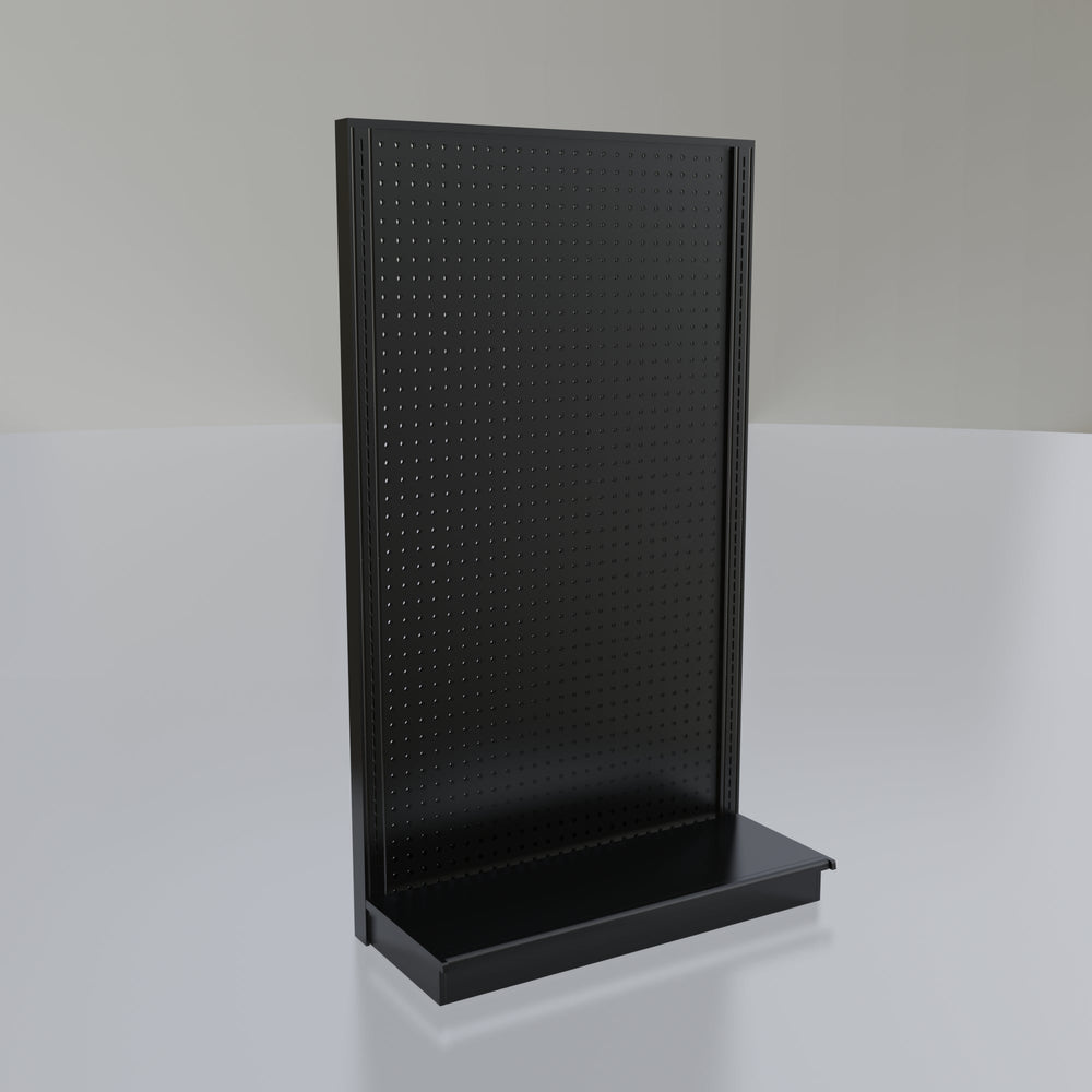 Lozier Gondola Wall Display Starter, Black 36W 60H 13D