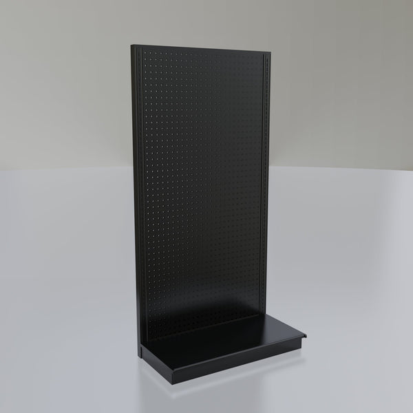 Lozier Gondola Wall Display Starter, Black 36W 72H 19D