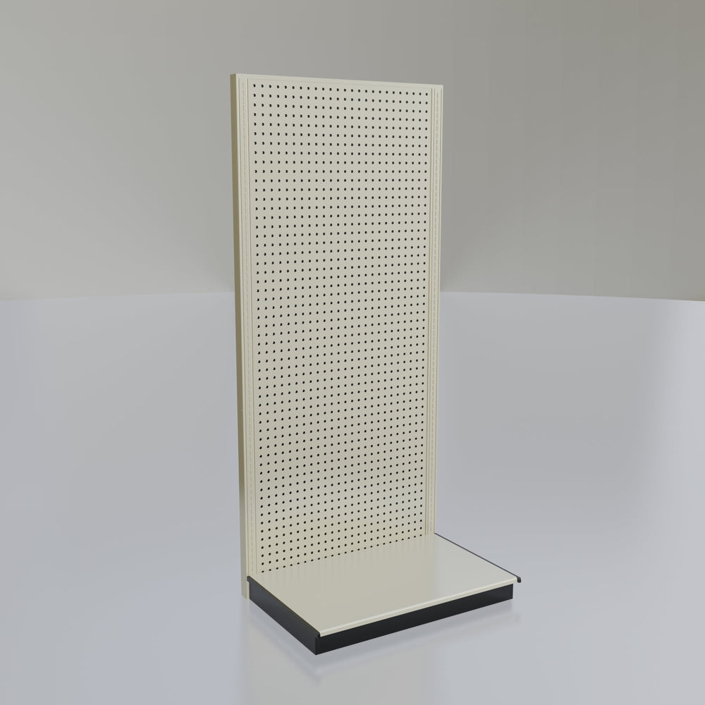 Lozier Gondola Wall Display Starter, platinum 36W 84H 25D