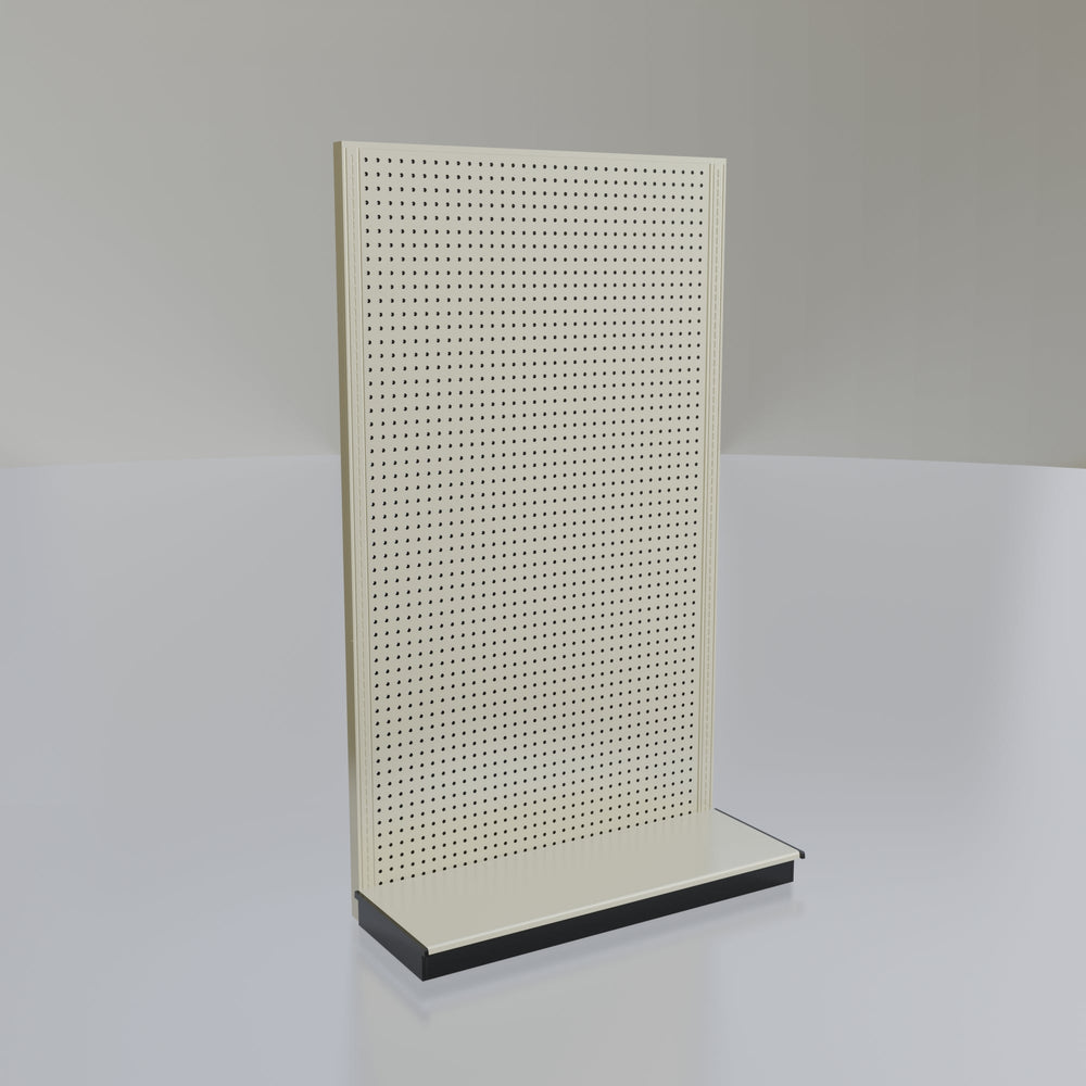 Lozier Gondola Wall Display Starter, platinum 48W 84H 19D