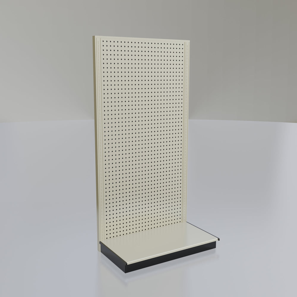 Lozier Gondola Wall Display Starter, platinum 36W 72H 22D