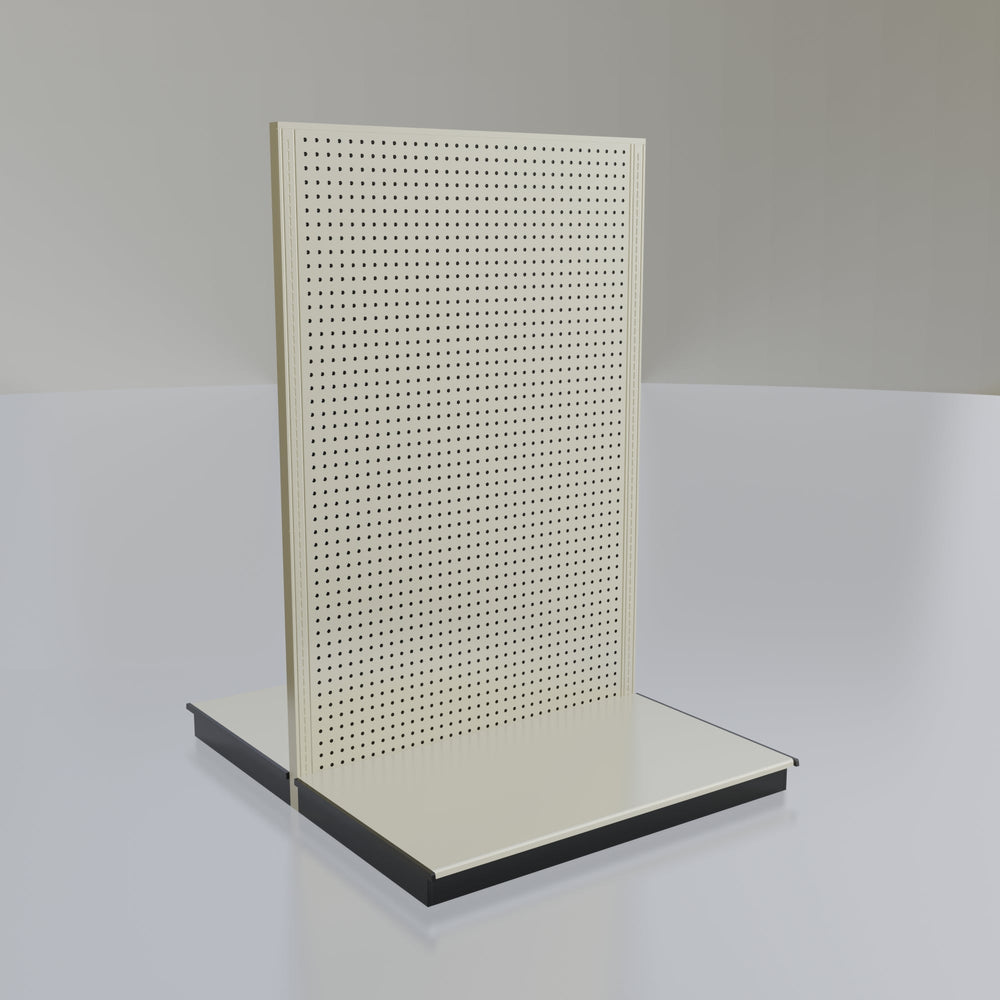 Lozier Shelving Double-Sided Starter, platinum 48W 72H 35D