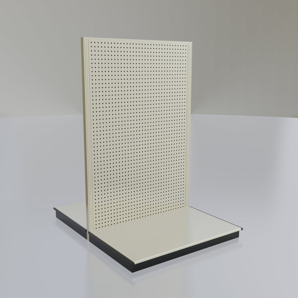 Lozier Shelving Double-Sided Starter, platinum 48W 72H 41D