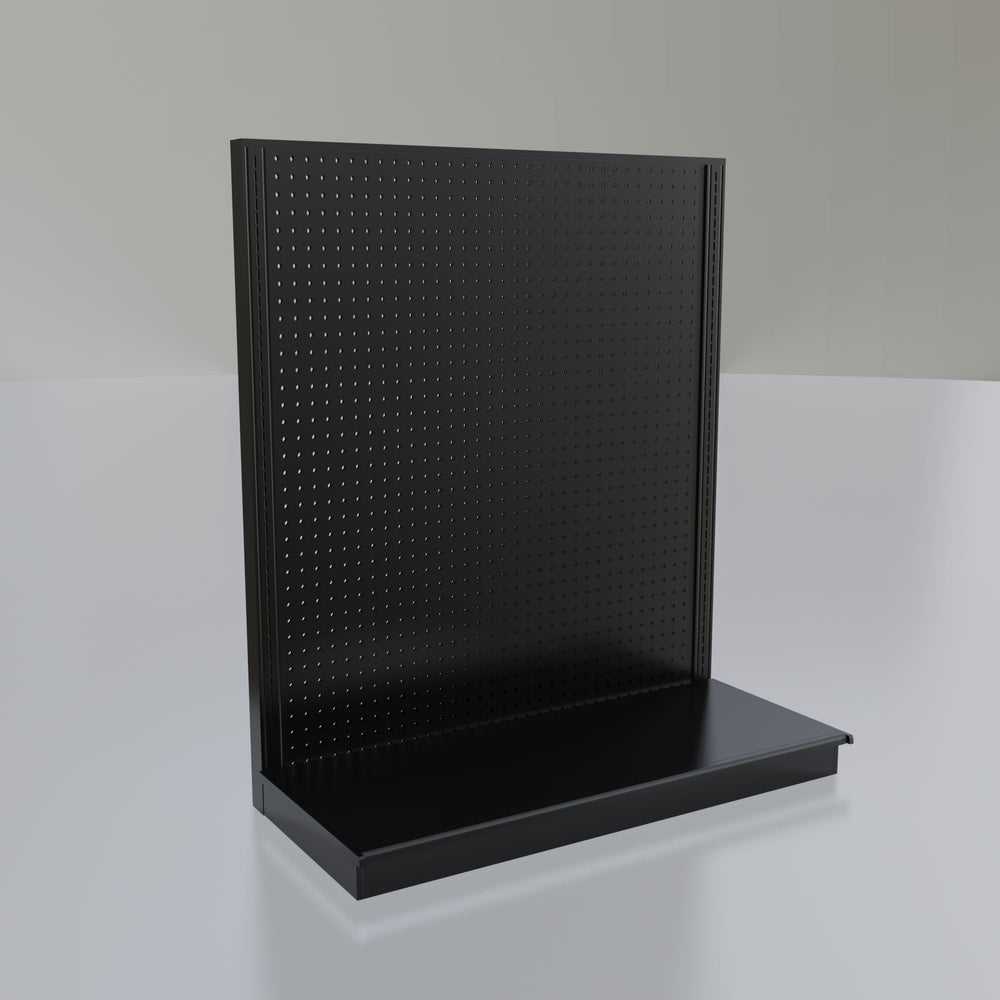 Lozier Shelving Single-Sided Starter Unit, Black 48W 54H 22D