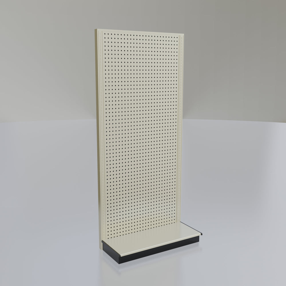 Lozier Gondola Wall Display Starter, platinum 36W 84H 16D