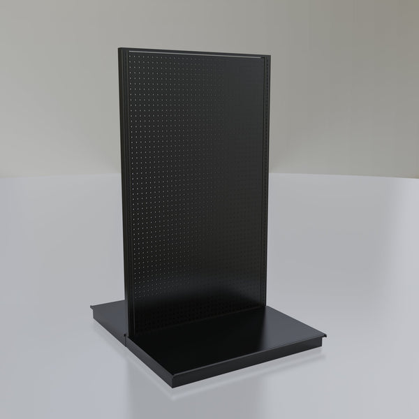Lozier Shelving Double-Sided Starter Unit, Black 48W 84H 35D
