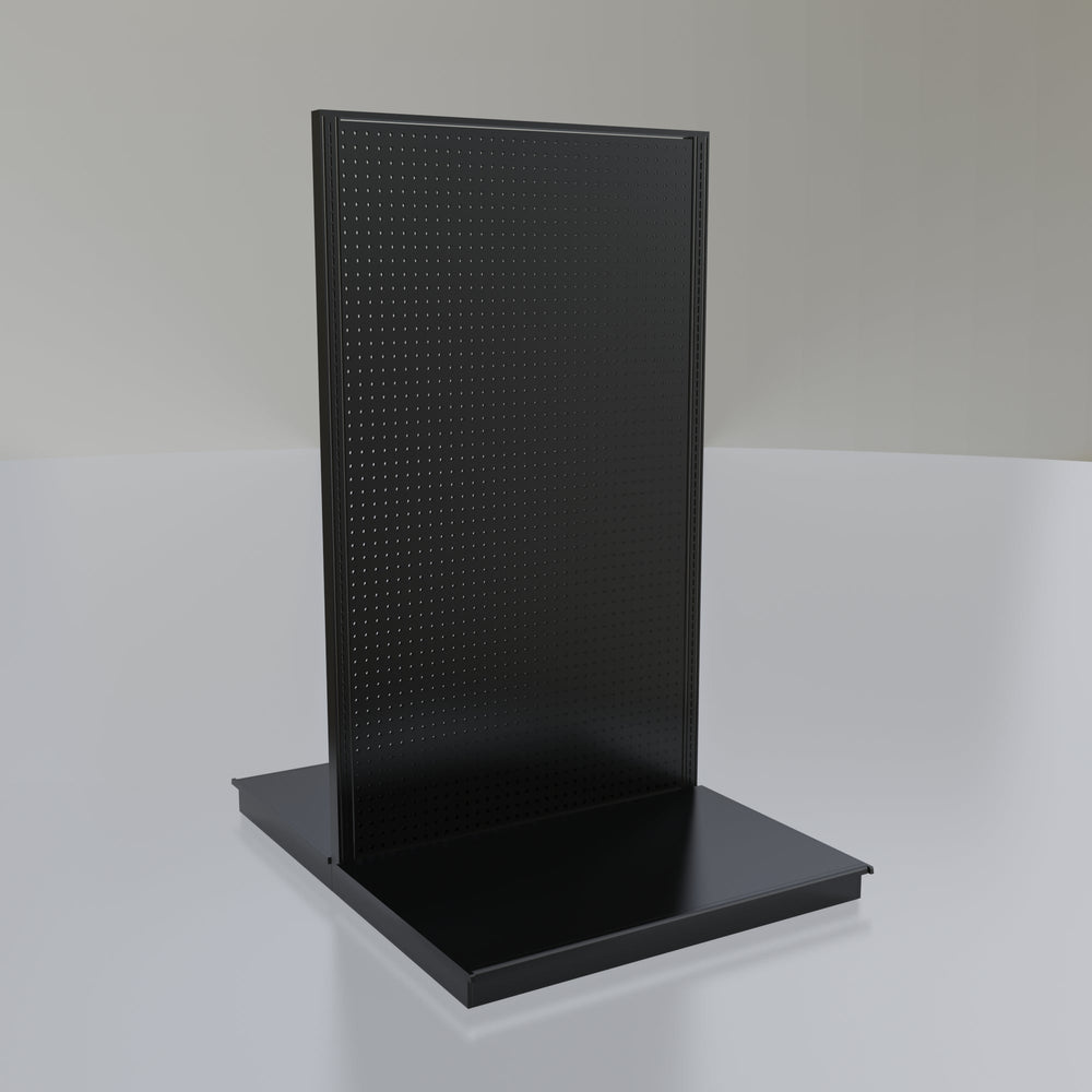 Lozier Shelving Double-Sided Starter Unit, Black 48W 84H 41D