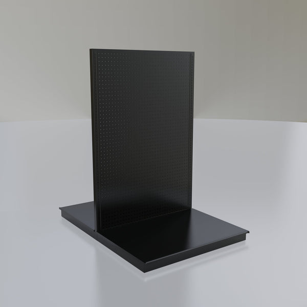 Lozier Shelving Double-Sided Starter, Black 48W 72H 47D