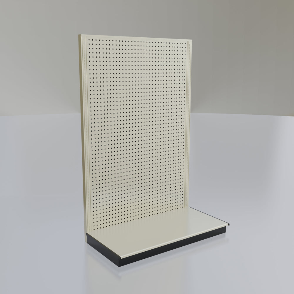 Lozier Gondola Wall Display Starter, platinum 48W 72H 25D