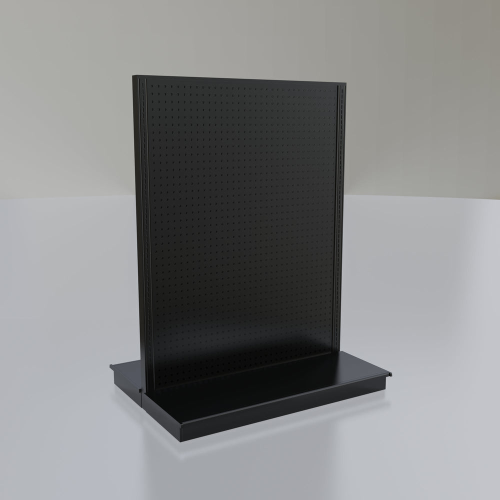 Lozier Gondola Island Display Starter, Black 48W 60H 19D