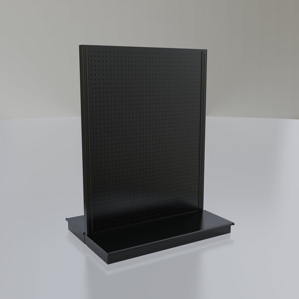 Lozier Gondola Island Display Starter, Black 48W 60H 19D