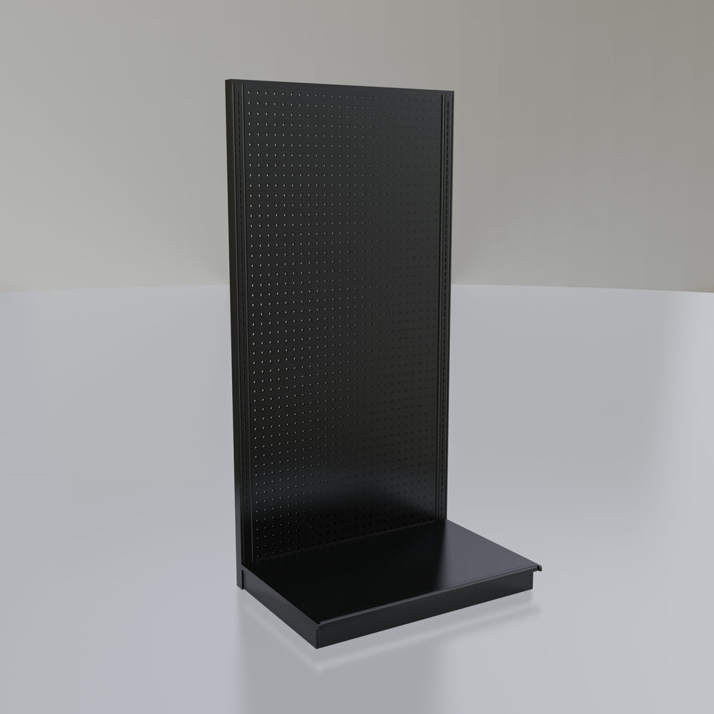 Lozier Gondola Wall Display Starter, Black 36W 72H 25D