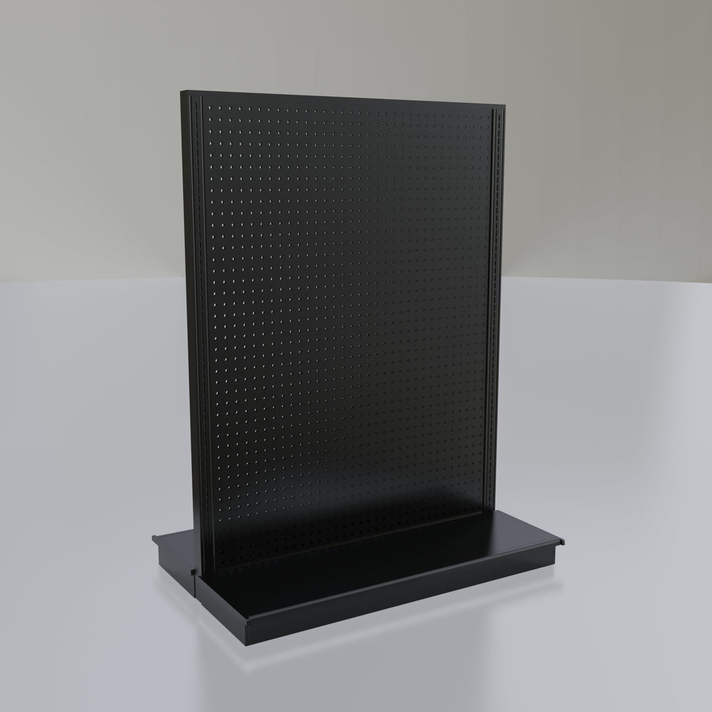 Lozier Gondola Island Display Starter, Black 48W 60H 16D