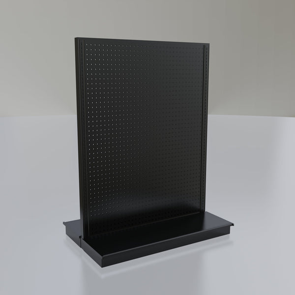 Lozier Gondola Island Display Starter, Black 48W 60H 16D