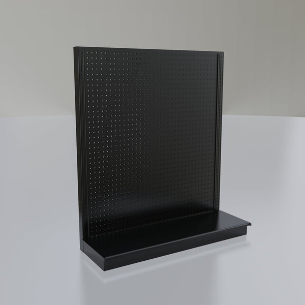 Lozier Shelving Single-Sided Starter Unit, Black 48W 54H 16D