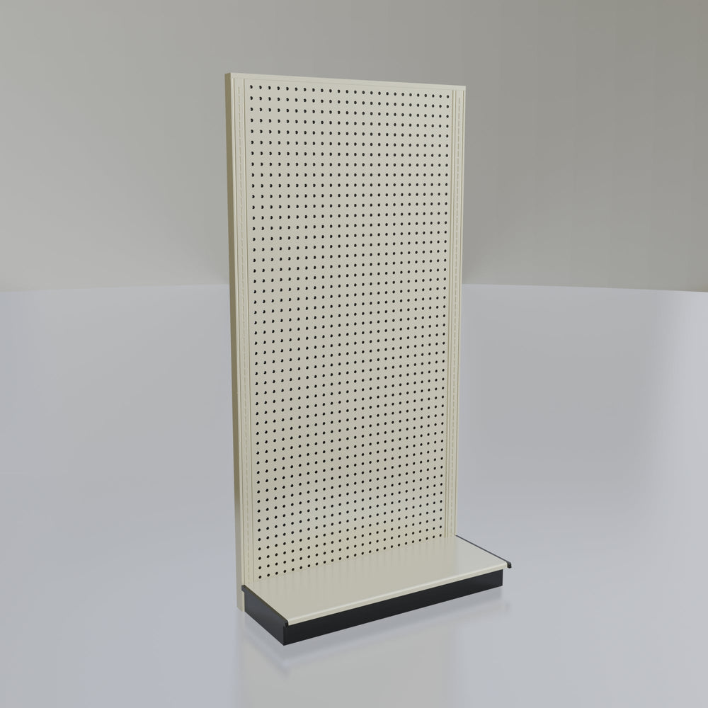Lozier Gondola Wall Display Starter, platinum 36W 72H 13D