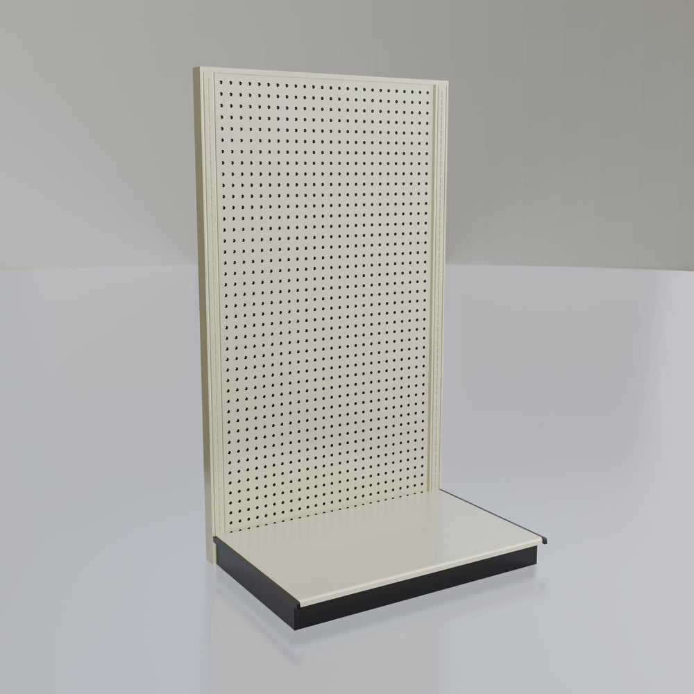 Lozier Gondola Wall Display Starter, platinum 36W 60H 25D