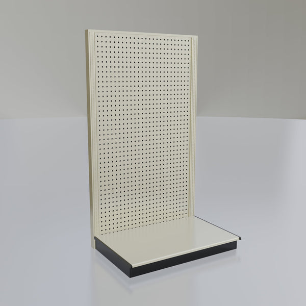 Lozier Gondola Wall Display Starter, platinum 36W 60H 25D