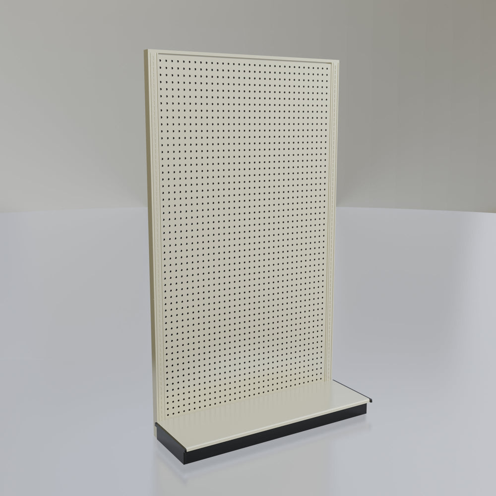 Lozier Gondola Wall Display Starter, platinum 48W 84H 16D