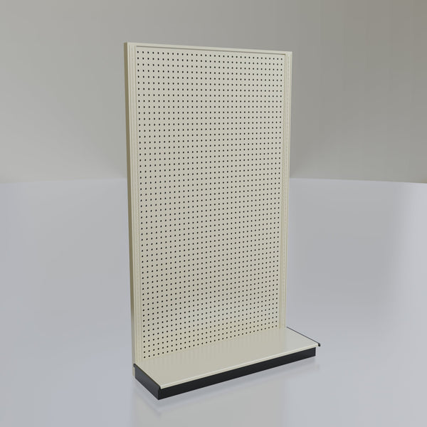 Lozier Gondola Wall Display Starter, platinum 48W 84H 16D
