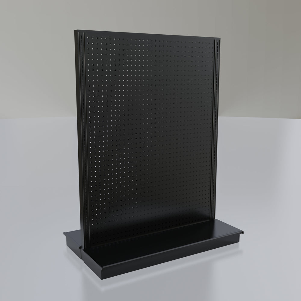 Lozier Gondola Island Display Starter, Black 48W 60H 13D