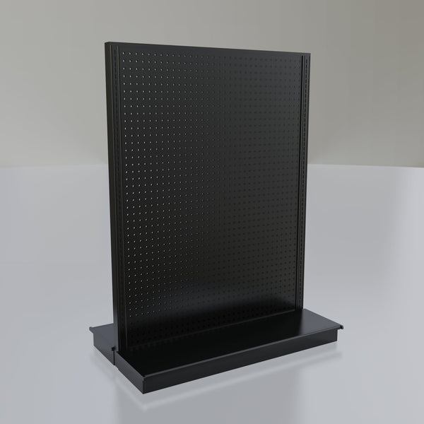 Lozier Gondola Island Display Starter, Black 48W 60H 13D