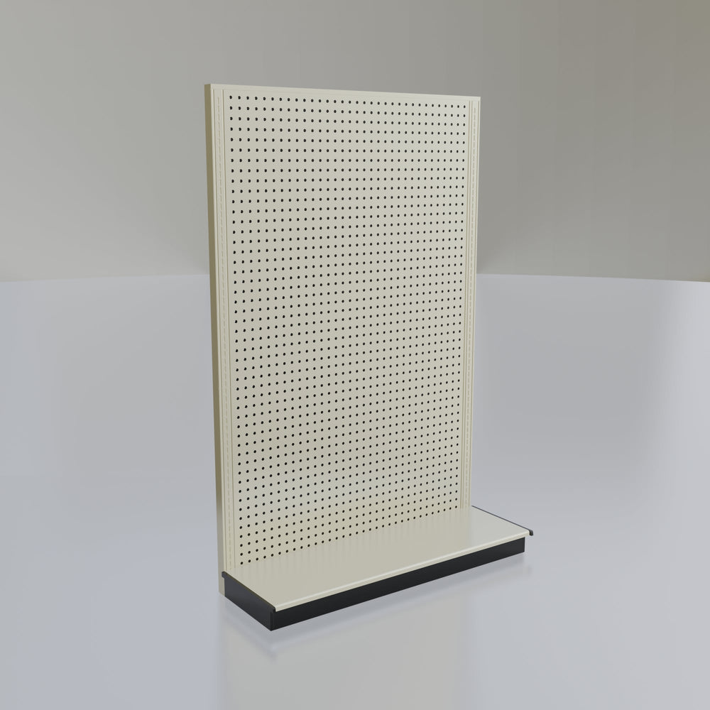 Lozier Shelving Single-Sided Starter, platinum 48W 72H 16D