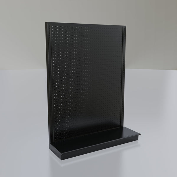 Lozier Gondola Wall Display Starter, Black 48W 60H 16D