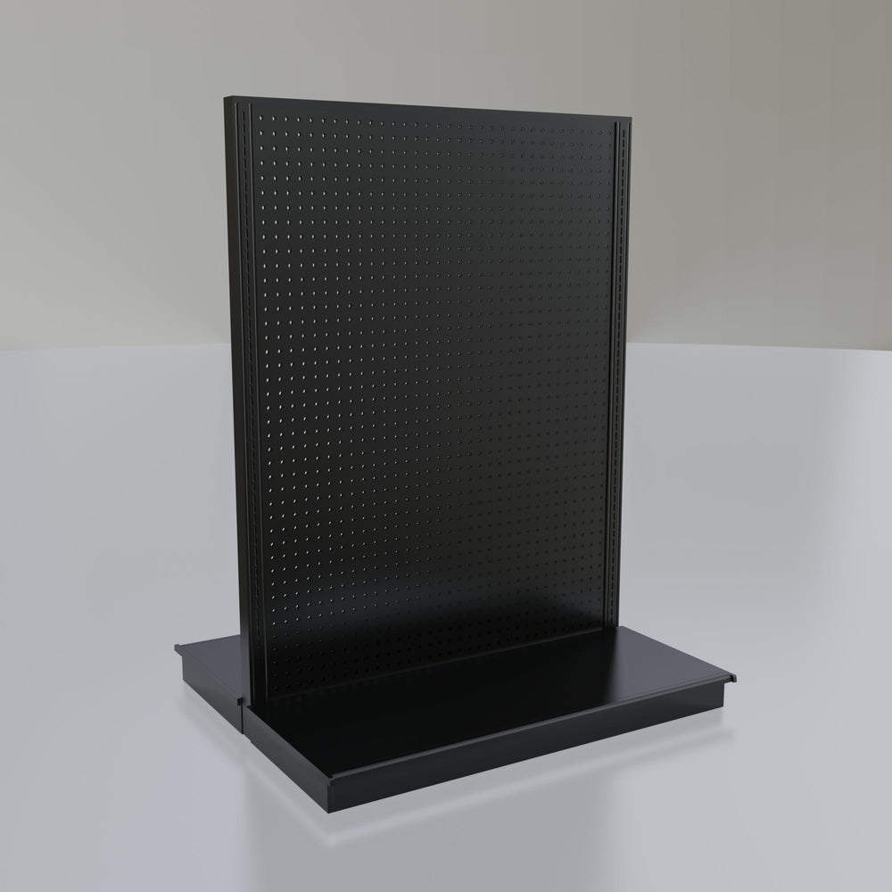Lozier Gondola Island Display Starter, Black 48W 60H 22D