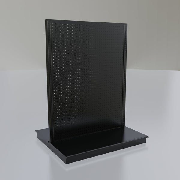 Lozier Gondola Island Display Starter, Black 48W 60H 22D