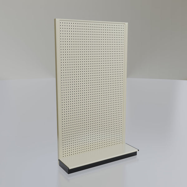 Lozier Gondola Wall Display Starter, platinum 48W 84H 13D