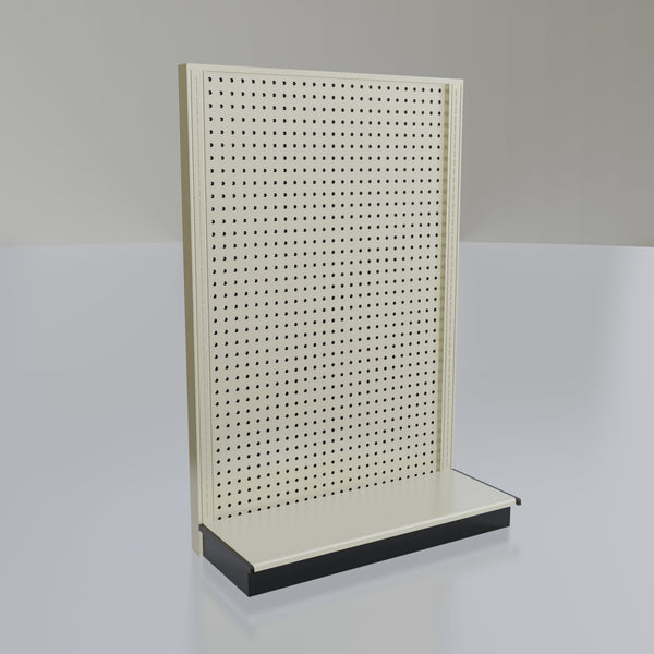 Lozier Gondola Wall Display Starter, platinum 36W 54H 13D