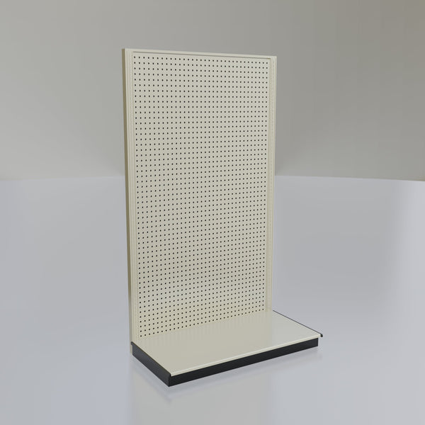 Lozier Gondola Wall Display Starter, platinum 48W 84H 25D
