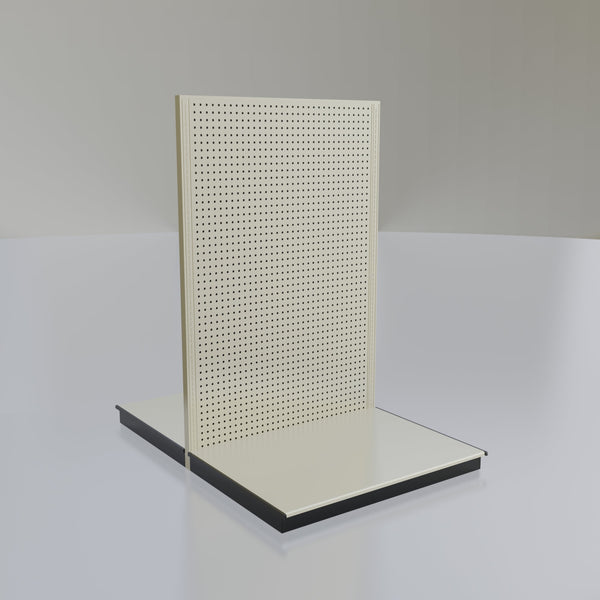Lozier Shelving Double-Sided Starter, platinum 48W 72H 47D