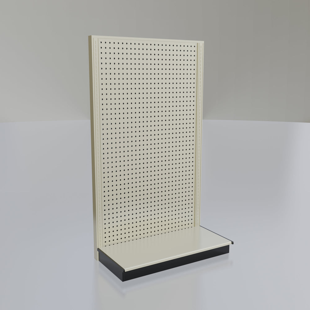 Lozier Gondola Wall Display Starter, Platinum 36W 60H 19D