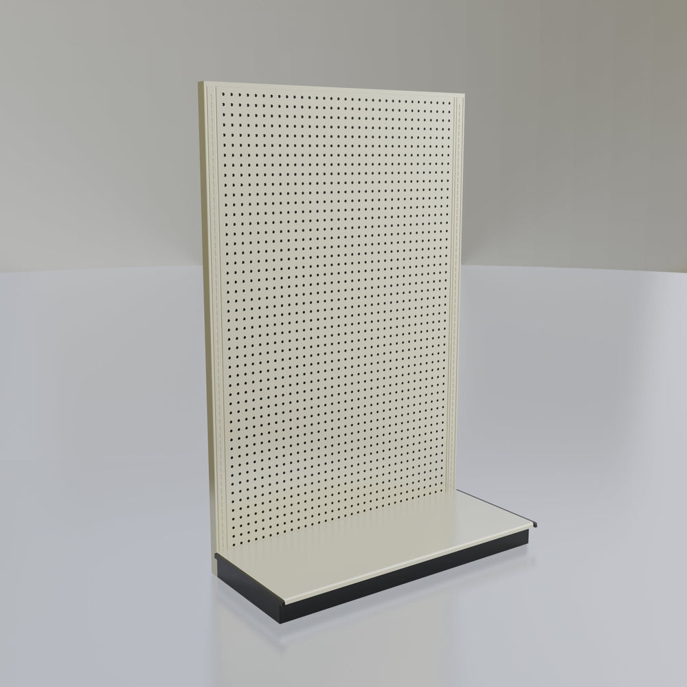 Lozier Shelving Single-Sided Starter, platinum 48W 72H 22D