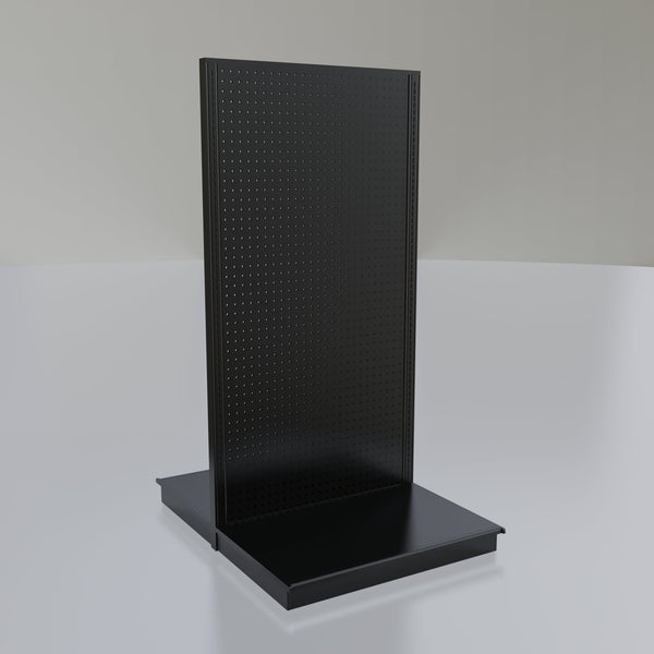 Lozier Gondola Island Display Starter, Black 36W 72H 25D