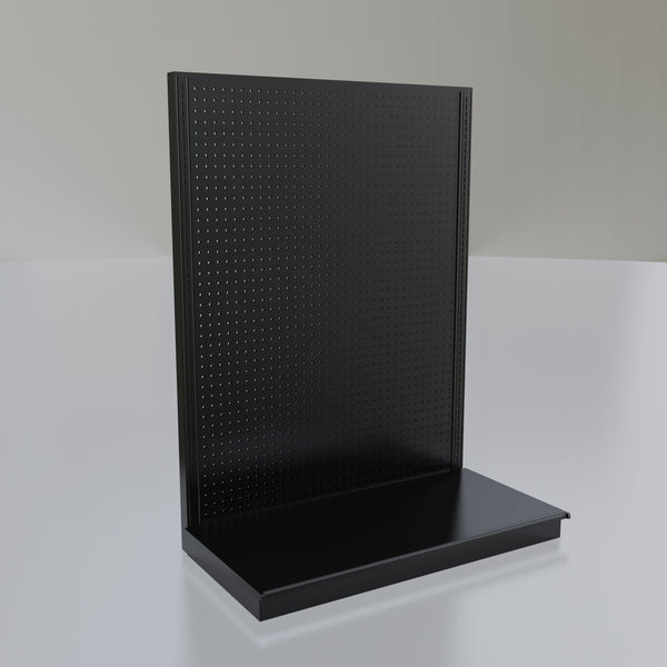 Lozier Gondola Wall Display Starter, Black 48W 60H 25D