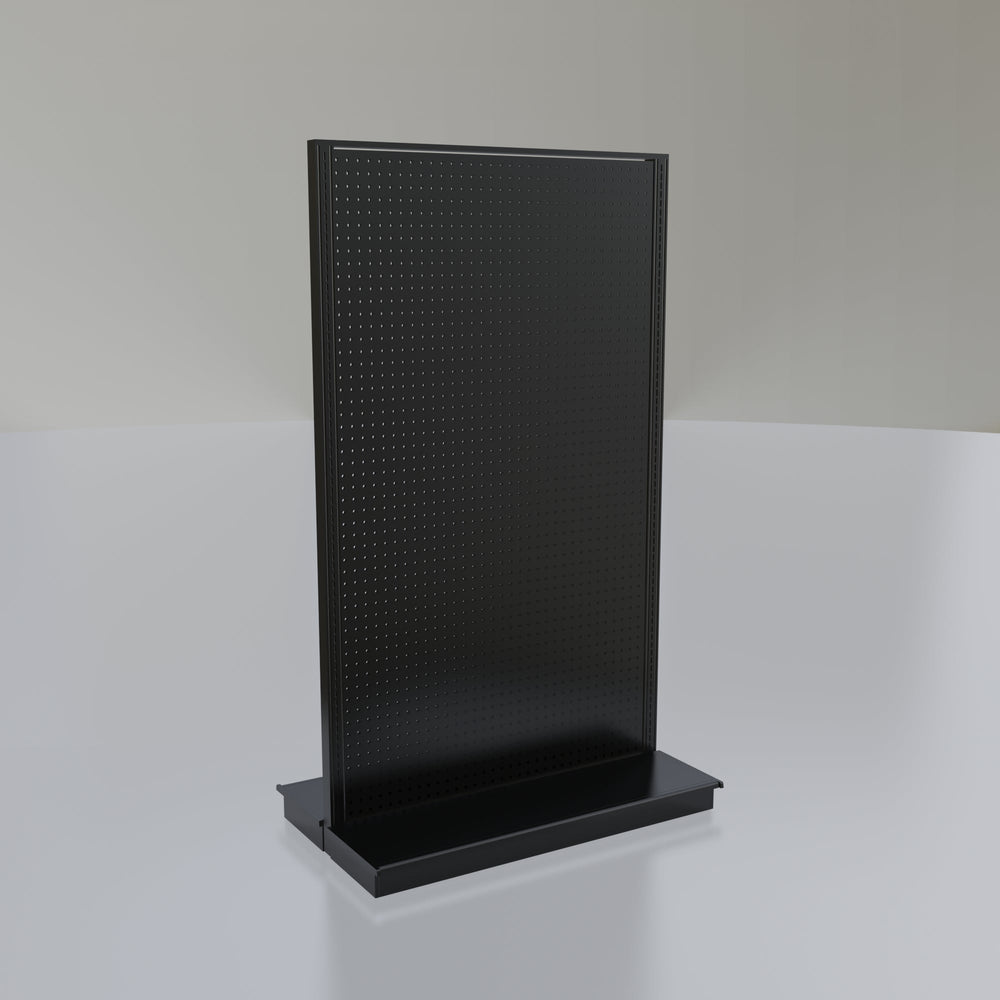 Lozier Gondola Island Display Starter, Black 48W 84H 13D