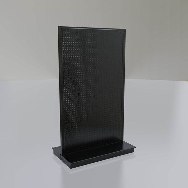 Lozier Gondola Island Display Starter, Black 48W 84H 13D