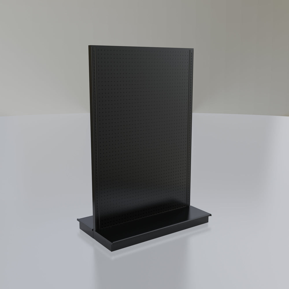 Lozier Gondola Island Display Starter, Black 48W 72H 13D