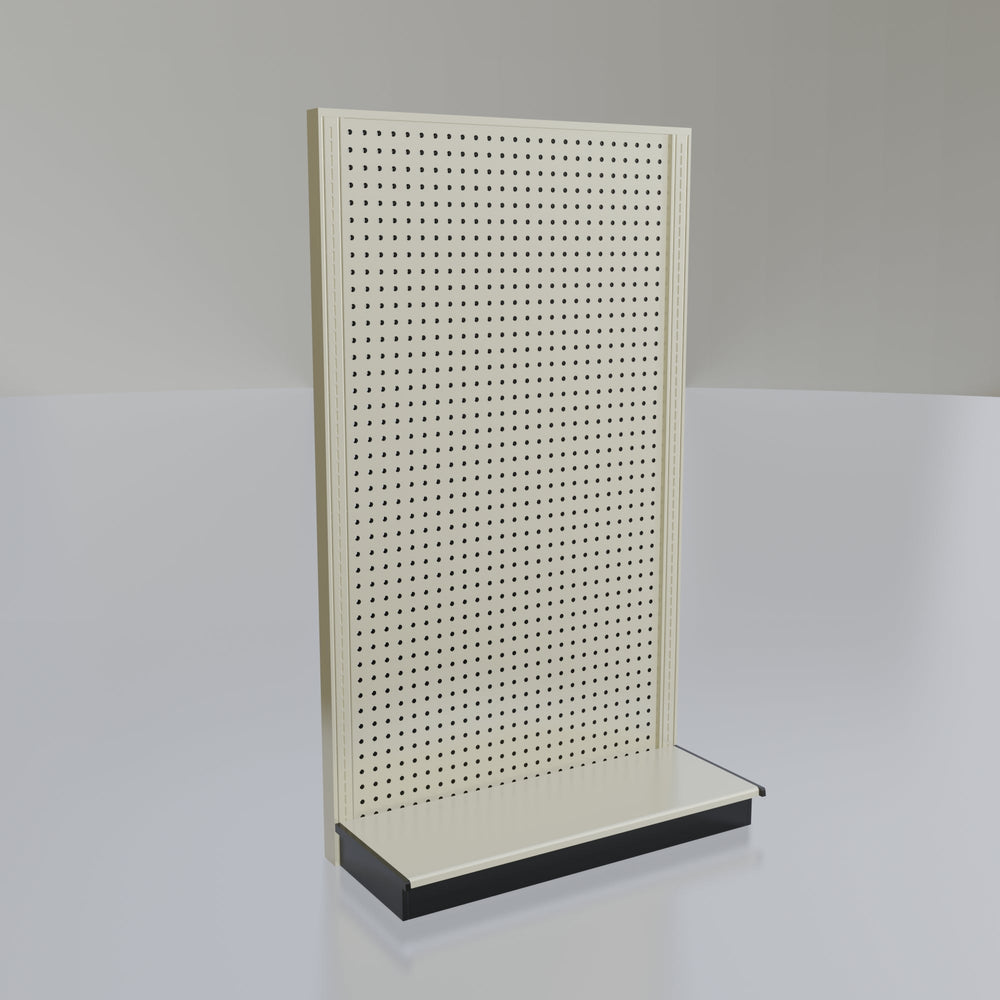 Lozier Gondola Wall Display Starter, platinum 36W 60H 13D