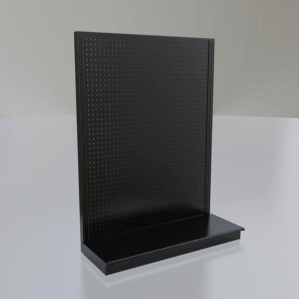 Lozier Gondola Wall Display Starter, Black 48W 60H 19D